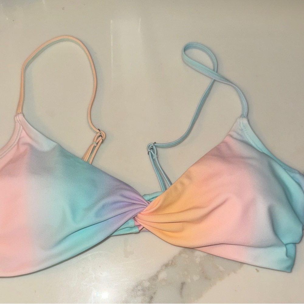 Ombré pattern Bikini Top